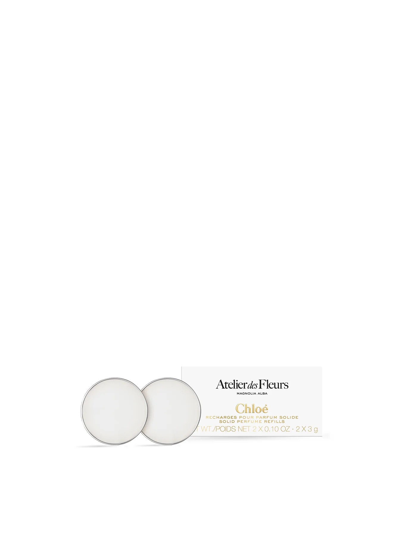Magnolia Alba Solid Perfume Refills 2 x 3g
