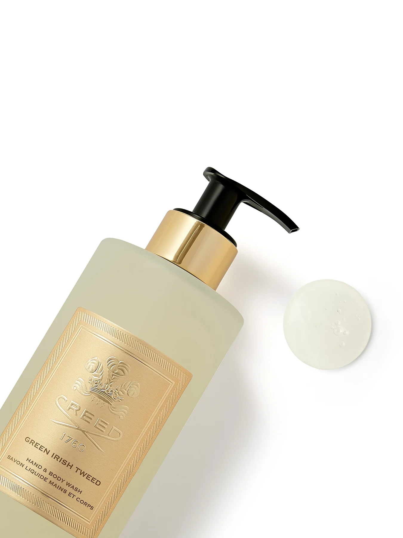 Green Irish Tweed Hand & Body Wash 300ml - Image 2