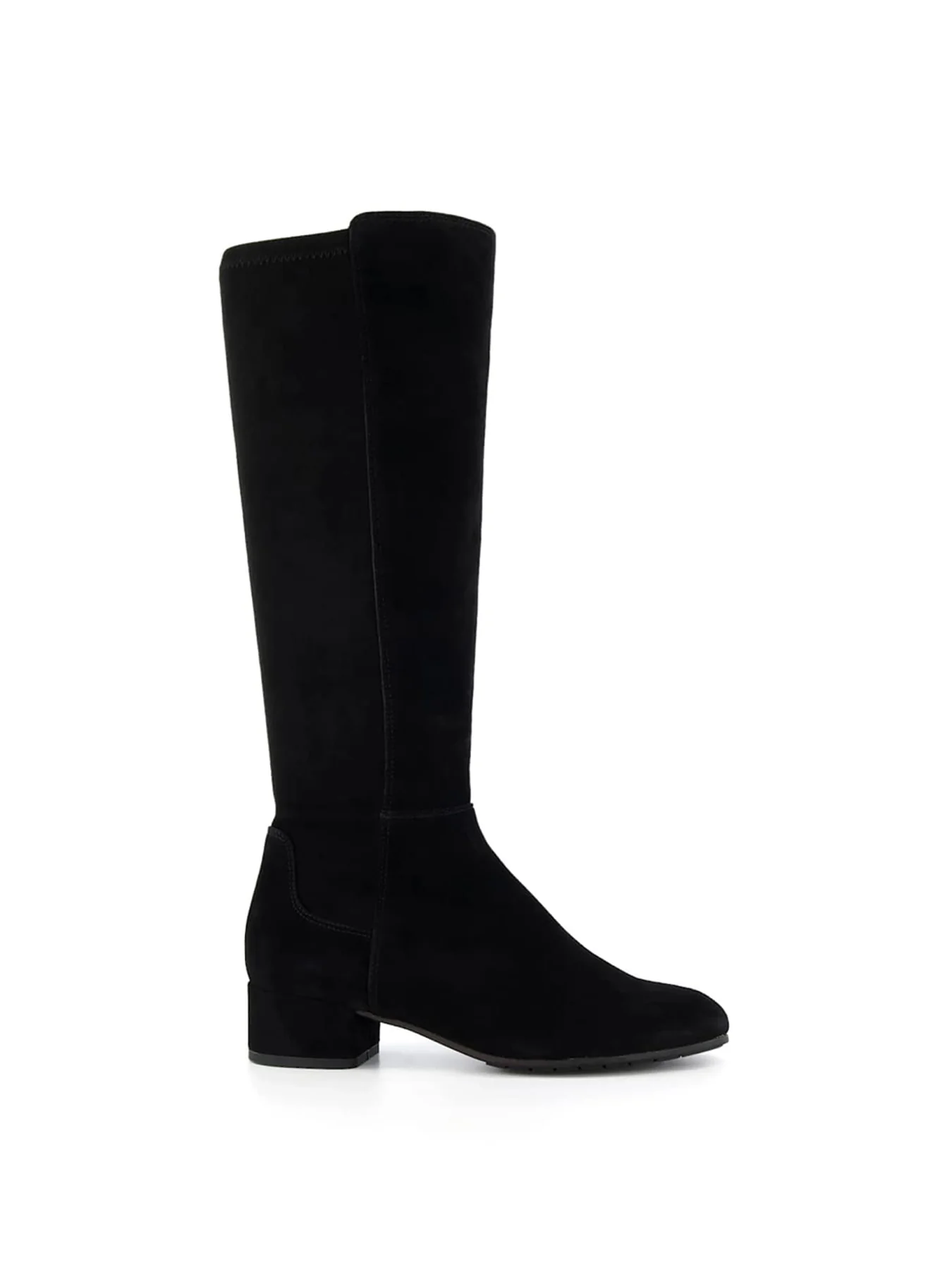 Tayla Suede Boots Black