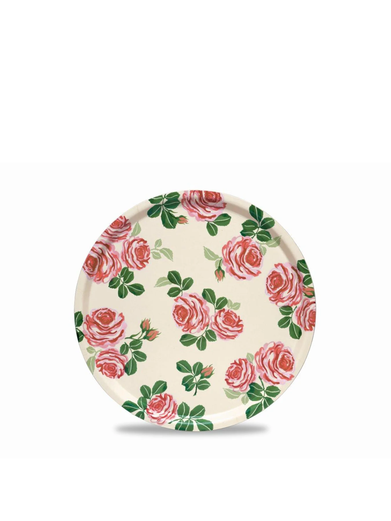Roses Birchwood Tray