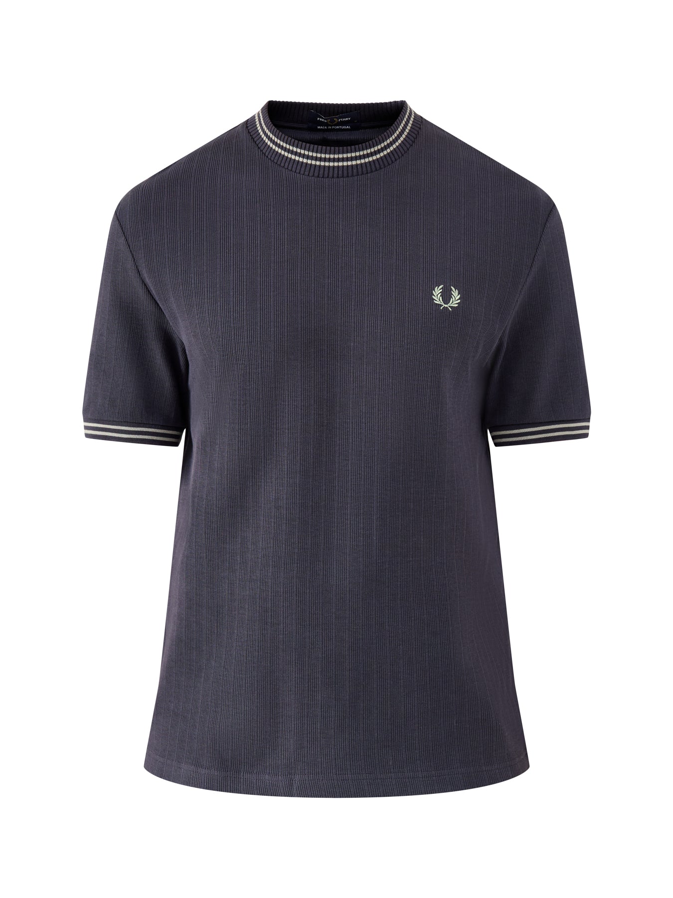 Ribbed Jersey T-Shirt