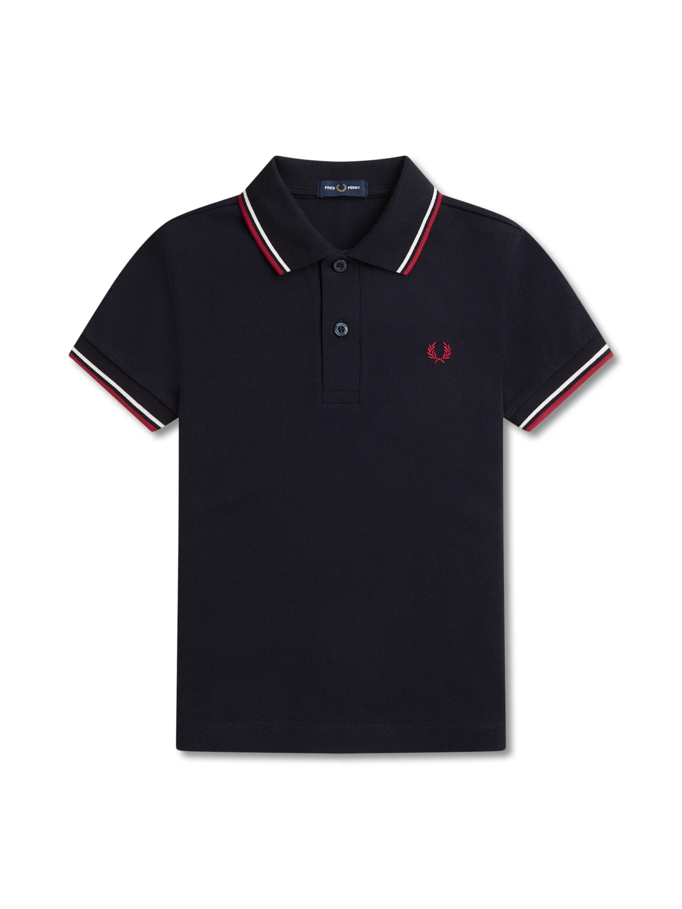 Twin Tipped Polo Shirt Black - Image 19