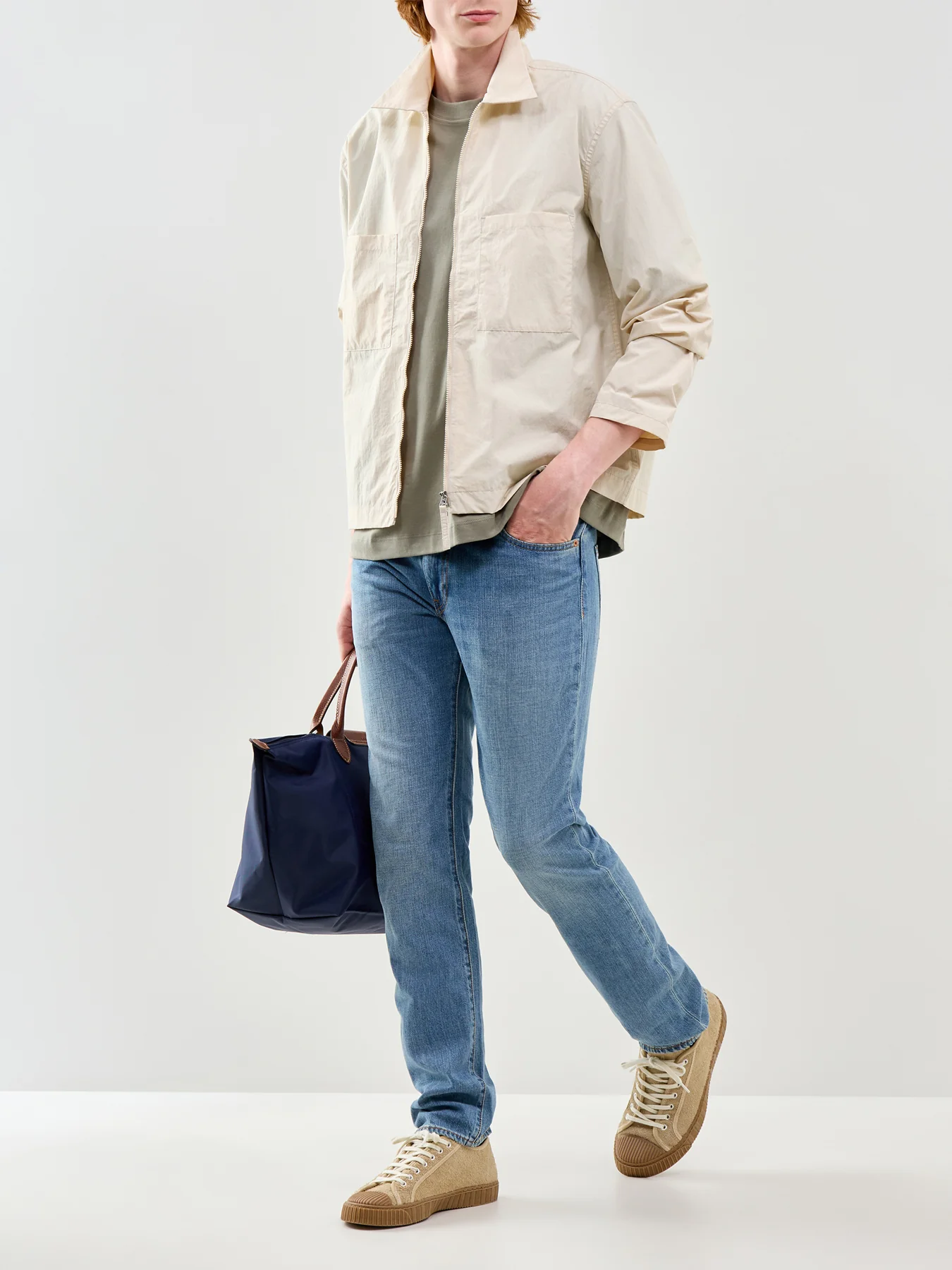 Urban Edge T-Shirt Khaki - Image 2