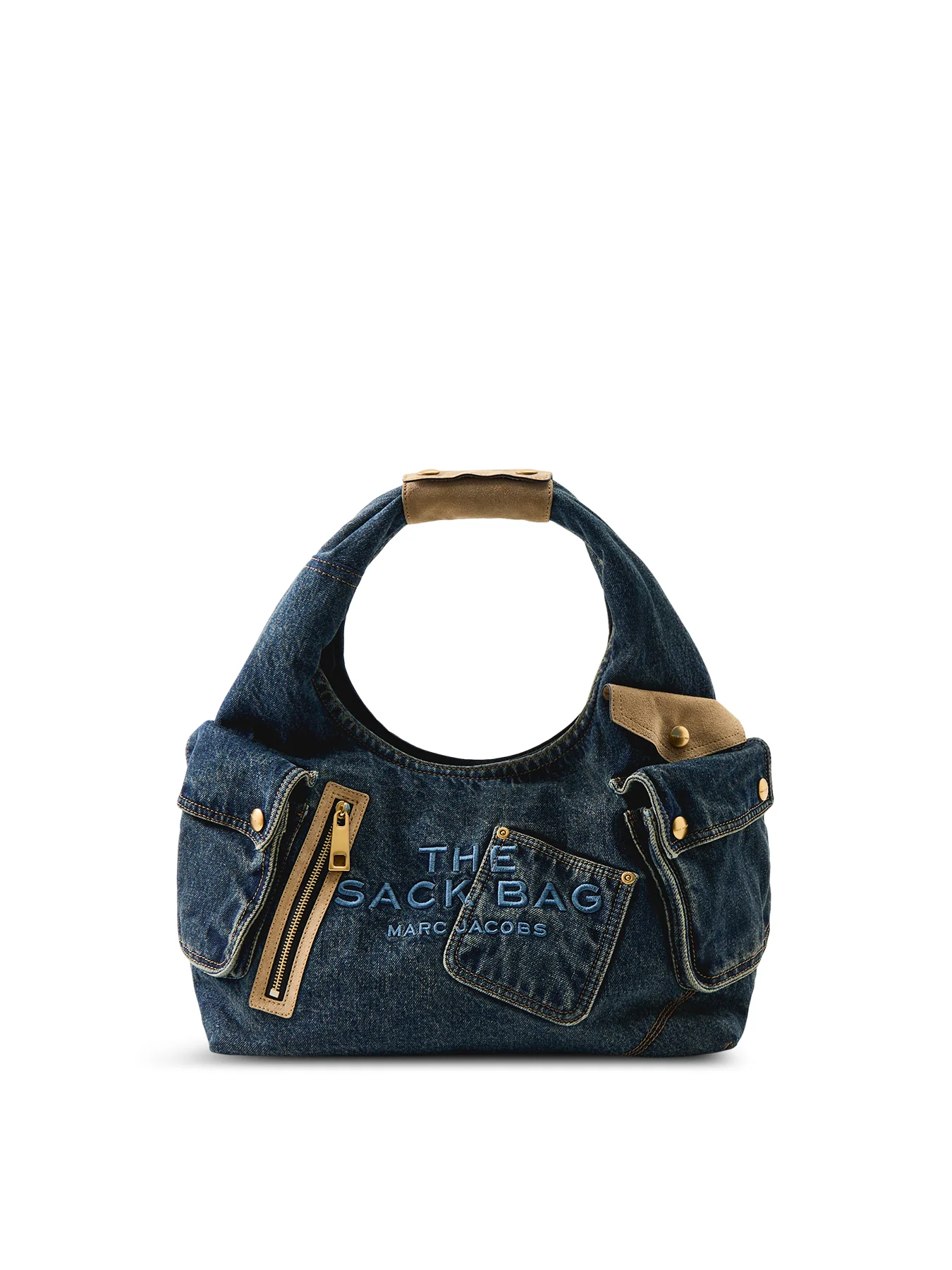 Medium Denim Tote Bag Blue
