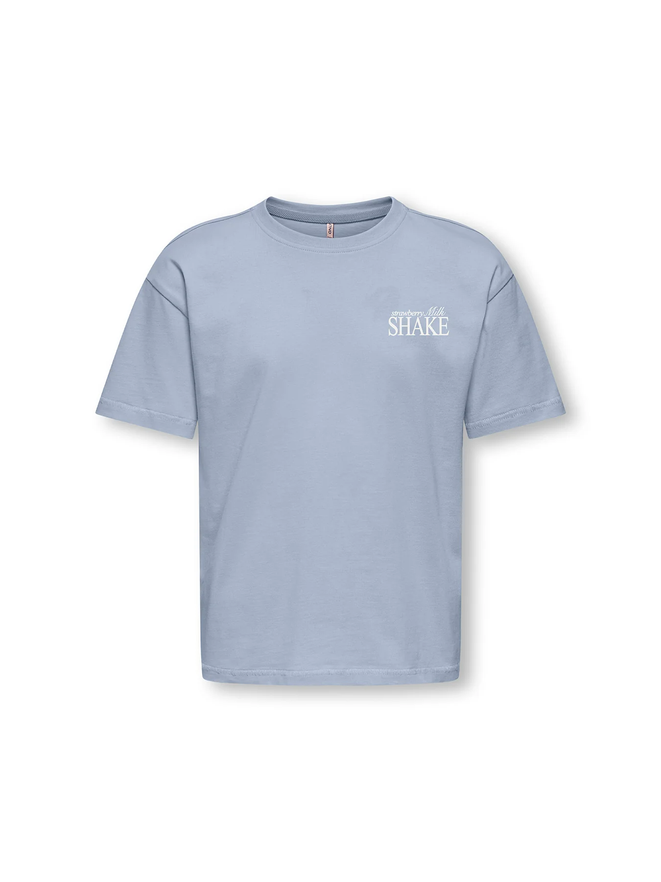 Kids' Loose Organic Cotton T-Shirt Blue