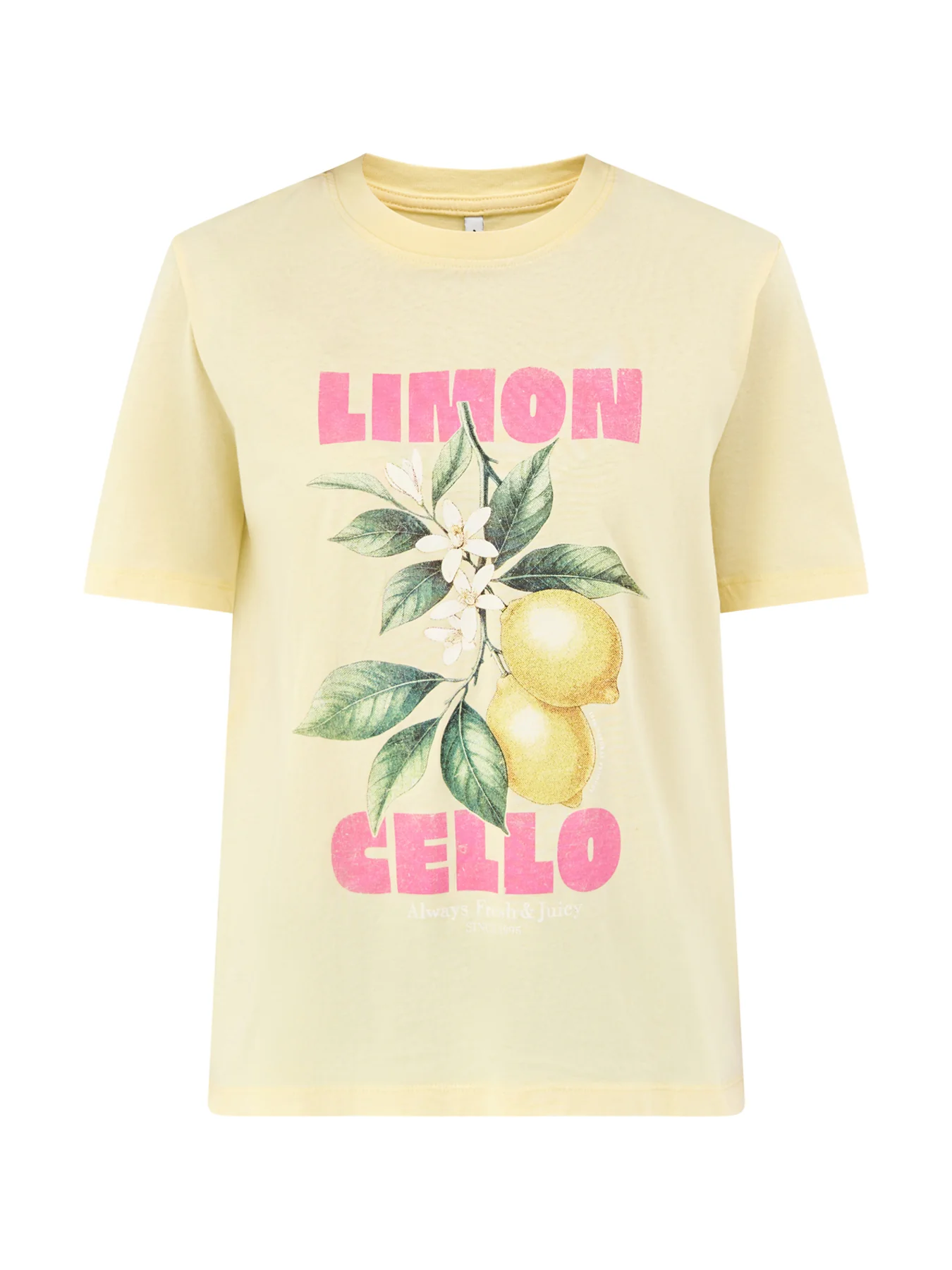 Lucy Short Sleeve T-Shirt Yellow