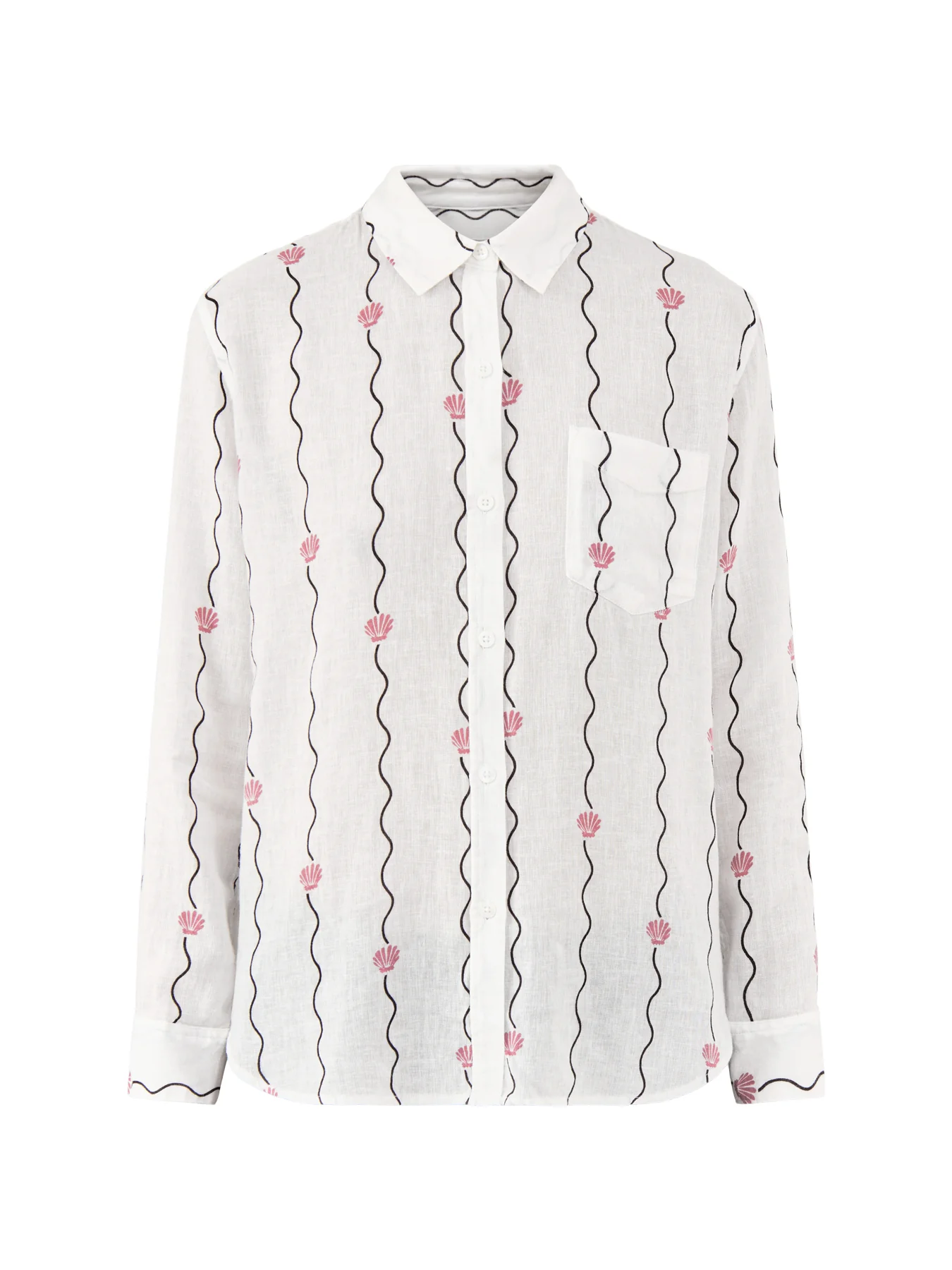 Charli Long Sleeve Button Down Shirt Stripe