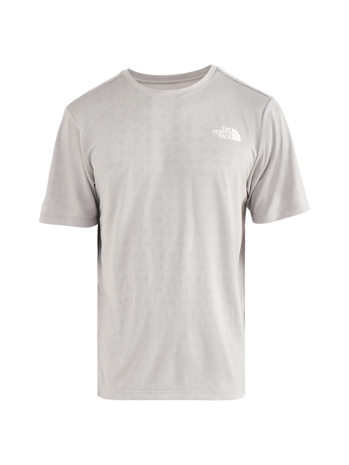 Pentadome Embossed Reg Short Slee Meld Grey