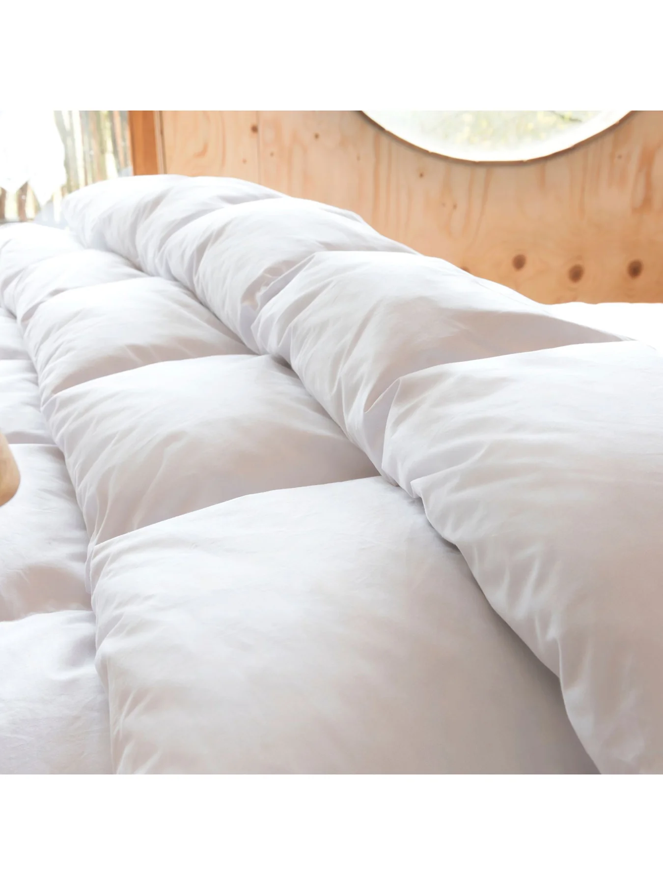 Goose Down Duvet 10.5 Tog White Single - Image 4