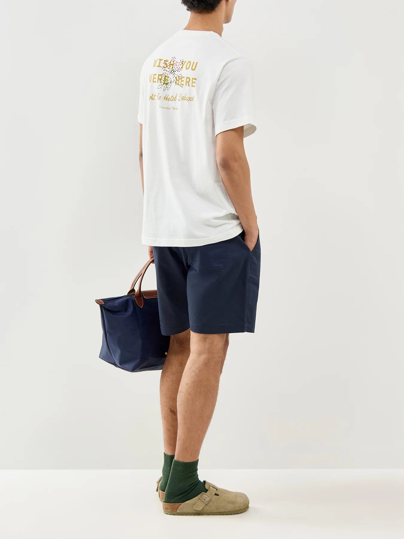 Wish You Were Here Graphic T-Shirt Ecru - Image 2